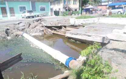 Demolished Albousytown bridge still to be replaced