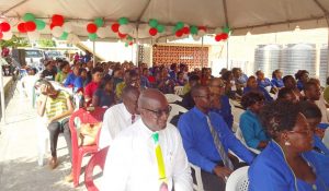 A section of NIS employees during yesterday’s Anniversary Celebrations