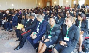 A section of the gathering at the Commonwealth Magistrates and Judges Conference.