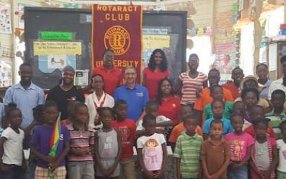 Rotaract UG re-launches literacy programme at Victoria
