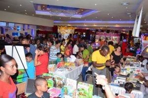 A section of the participants at the literacy clinic held at Princess / Ramada Fun City.