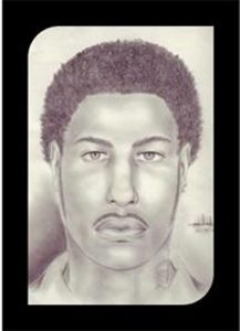 A sketch of the suspected killer