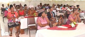 The gathering at the Presbyterian Church of Guyana Women’s convention 