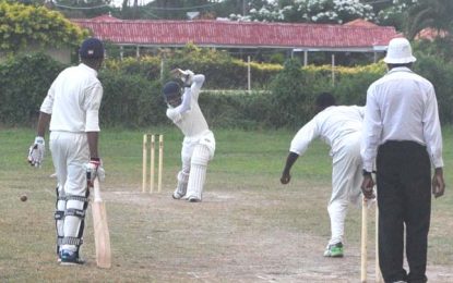 GCB/MOE National Secondary School’s cricket …Bookie, Phillips hit tons in yesterday’s action