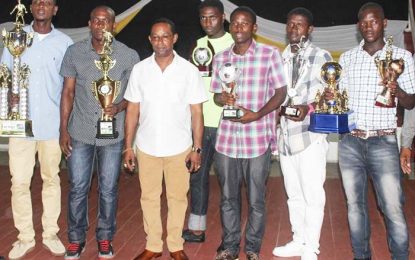 GFA/STAG Premier League 2015/2016 winners receive prizes