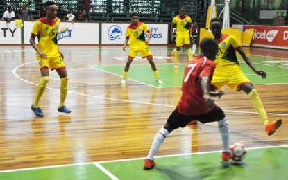 IGG Futsal…Doesburg’s helmet-trick sets up crushing 11-1 win for Suriname