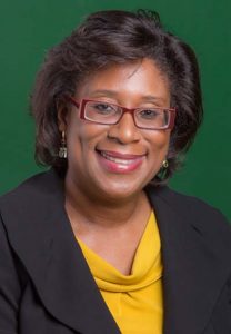 Minister of Telecommunications, Ms. Catherine Hughes