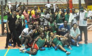 The Guyana Defence Force was a potent force and took Championship honours on Sunday night. (Sean Devers photo)