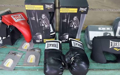 DOS Chris Jones remembers the Forgotten Youths with timely donation of boxing gears
