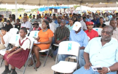 Farmers receive land leases at MMA/ADA open day