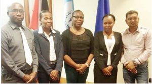 Participants from the Guyana Police Force’s Immigration and Criminal Investigations Departments in the INTERPOL Trafficking in Persons ‘Victim Identification, Referral and Assistance Training’ held in Trinidad and Tobago.