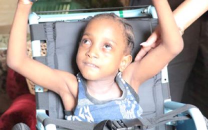 Little ‘fighter’ needs help  to deal with medical challenges