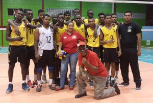 The victorious Guyana male team