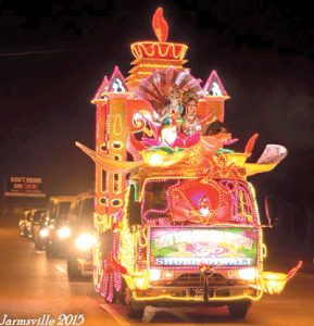 Another float at the 2015 Diwali motorcade 