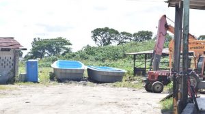 The pools belonging to Amazonia Swimming Pool Company Guyana are seen here at the City Council’s Princes Street facility.