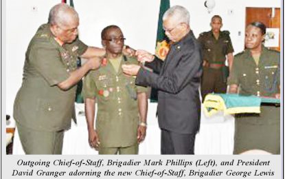 Guyana Defence Force gets ninth Chief-of-Staff