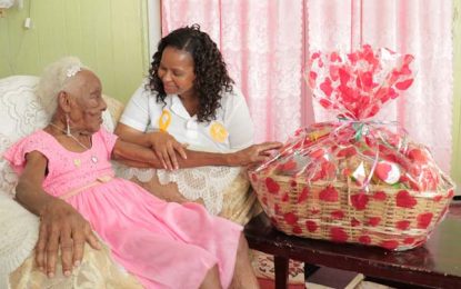 Mahaicony Methodist Church’s oldest citizen is 99