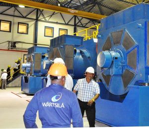 Guyana will discontinue Wartsila’s management of its power engines when the current contract ends later this year. 