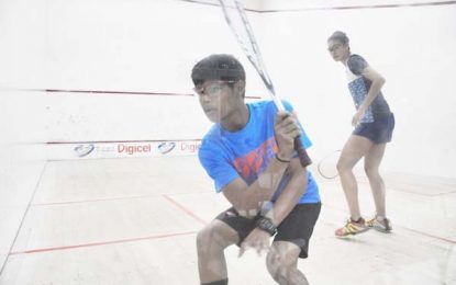 Farfan & Mendes Junior Squash tournament 2016…Alex Cheeks opens with Taylor Fernandes upset in keenly contest opening salvo