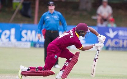 Hope hundred in vain as Windies share points