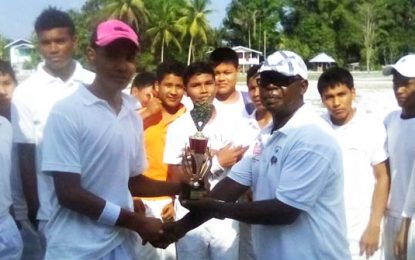 GCB/MOE National Secondary School’s cricket …Dundas clan set-up win for St Cuthbert Secondary