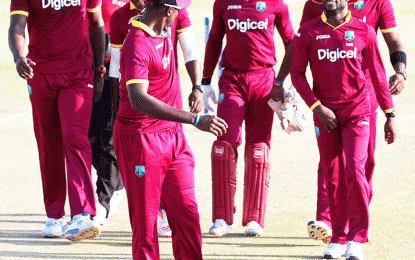 Sri Lanka v West Indies, tri-nation series, Harare  Birthday fifty for Carter as Windies win opener