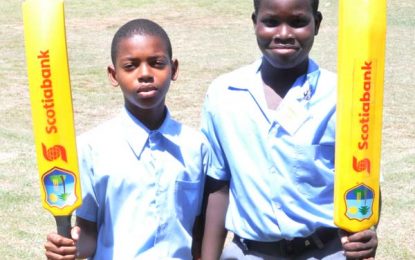 GCB Scotiabank Kiddy Cricket …North Georgetown overcome St. Margaret’s Primary