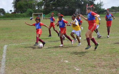 3rd Annual Smalta Girls Pee Wee Football Tournament…Title holders St. Stephen’s among early winners