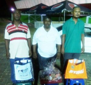 The top three players from the GDA Hampers competition.