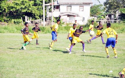 GFF/NAMILCO Thunderbolt Flour Power Nat. U-17 League –EBFA …Steele’s helmet-trick leads CV Jaguars past Diamond as 1st Rd ends