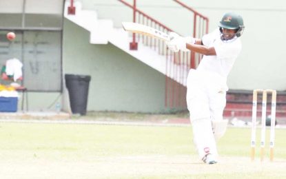 Digicel PCL four-day cricket…Jaguars scenting blood as Johnson & Singh post fifties