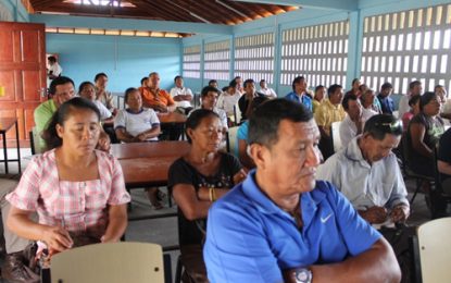 Villages briefed on Sustainable Development Framework Agreement