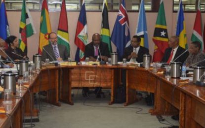 CARICOM security ministers discuss region’s crime situation