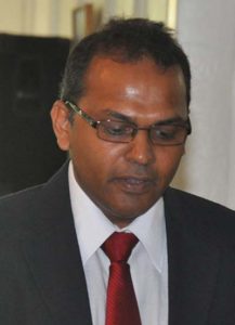 Former Sports Minister under the PPP/C, Dr. Frank Anthony