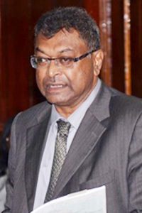 Minister of Public Security, Khemraj Ramjattan 