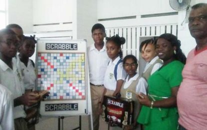 School’s Scrabble Programme…North Ruimveldt Multilateral benefits from orientation sessions