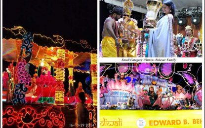 Beharry, Success Temple, Balesar family winners of Diwali motorcade