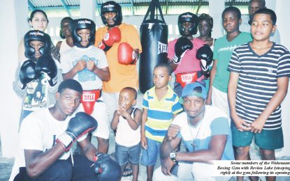 Revlon Lake opens Boxing gym in Wakenaam