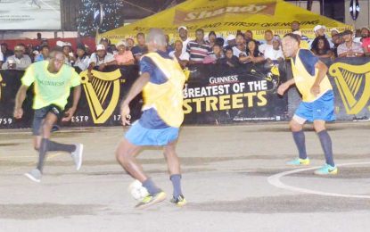 Guinness ‘Greatest of the Streets’ Futsal Competition…Battle of champions headline semi-finals