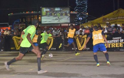 Guinness ‘Greatest of the Streets’ Futsal Competition…Broad Street Bullies aiming to remain dominant