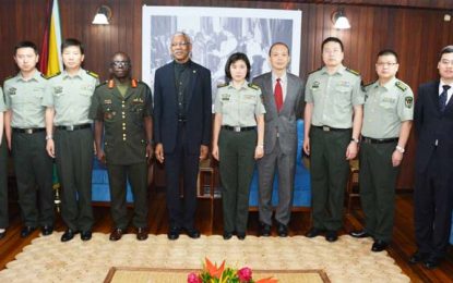 Chinese army to help GDF with non-lethal military aid