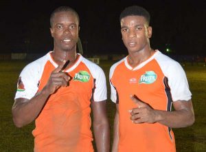 Eon Alleyne (right) and Kwame LaFleur - Fruta Conquerors