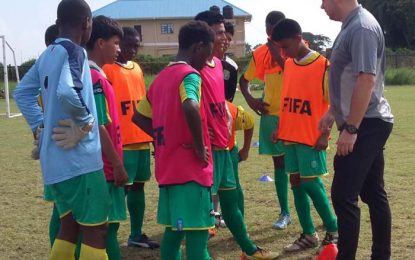 Under-15 Golden Jaguars off to French Guiana for Claude Elise tourney