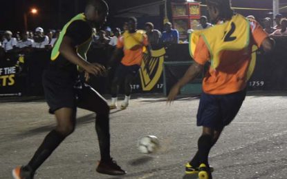 Guinness ‘Greatest of the Streets’ Futsal Competition…Battle for quarter-final spots on this evening