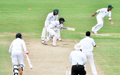 Digicel Regional 4-day cricket…Hope & Rajah orchestrates Red Force fight back