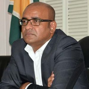 Opposition Leader, Bharrat Jagdeo 