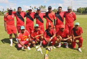 The victorious Parika Salem team following their triumph. 