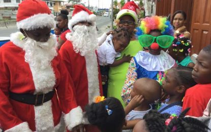 Overseas- based Guyanese treats McDoom children