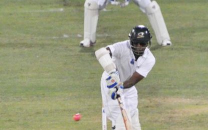 Digicel Regional First-Class Cricket ….Chanderpaul’s 100 takes Jaguars to 311 on day 1