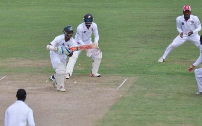 Digicel Regional 4-day cricket…Chanderpaul’s unbeaten 141 has Jaguars scenting blood